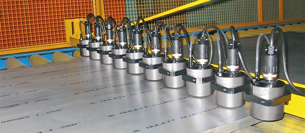 Kennzeichnung von Aluminiumplatten mit REA JET DOD 2.0